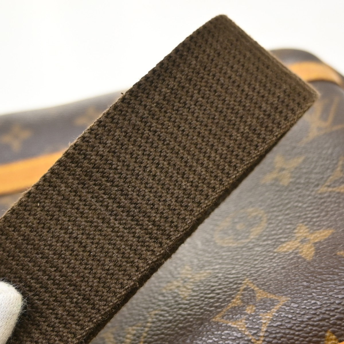 Louis Vuitton Reporter Monogram, Brown, Canvas, Shoulder Bag