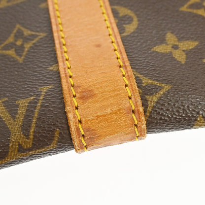 Louis Vuitton Keepall Monogram Canvas, Brown, Canvas, Travel Bag
