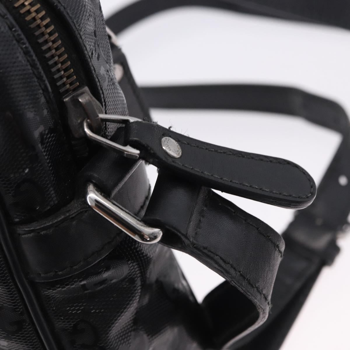 Gucci Zip GG Imprime, Black, Canvas, Shoulder Bag