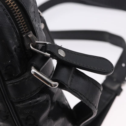 Gucci Zip GG Imprime, Black, Canvas, Shoulder Bag