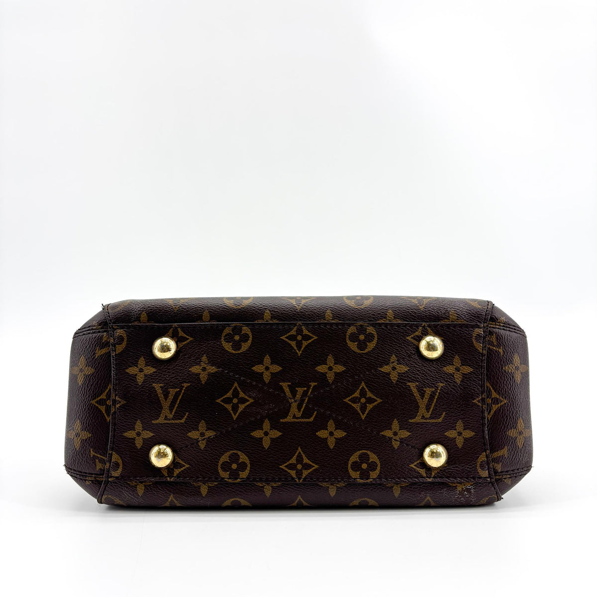 Louis Vuitton Montaigne Monogram Canvas, Brown, Canvas, Handbag