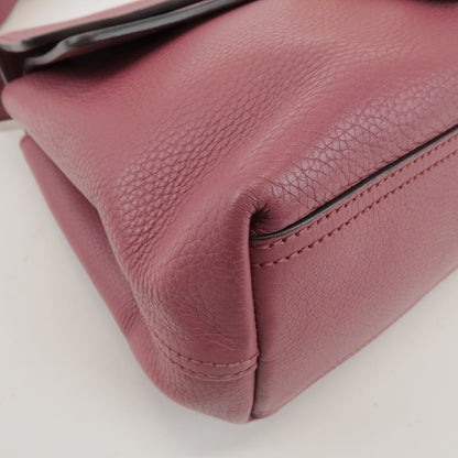 Gucci GG Marmont Leather, Pink, Leather, Shoulder Bag