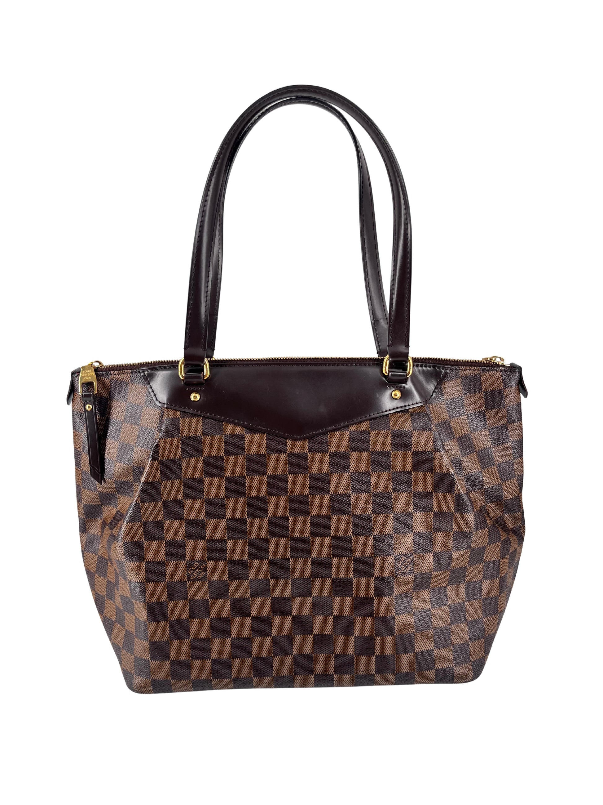 Louis Vuitton Westminster, Brown, Canvas, handbag