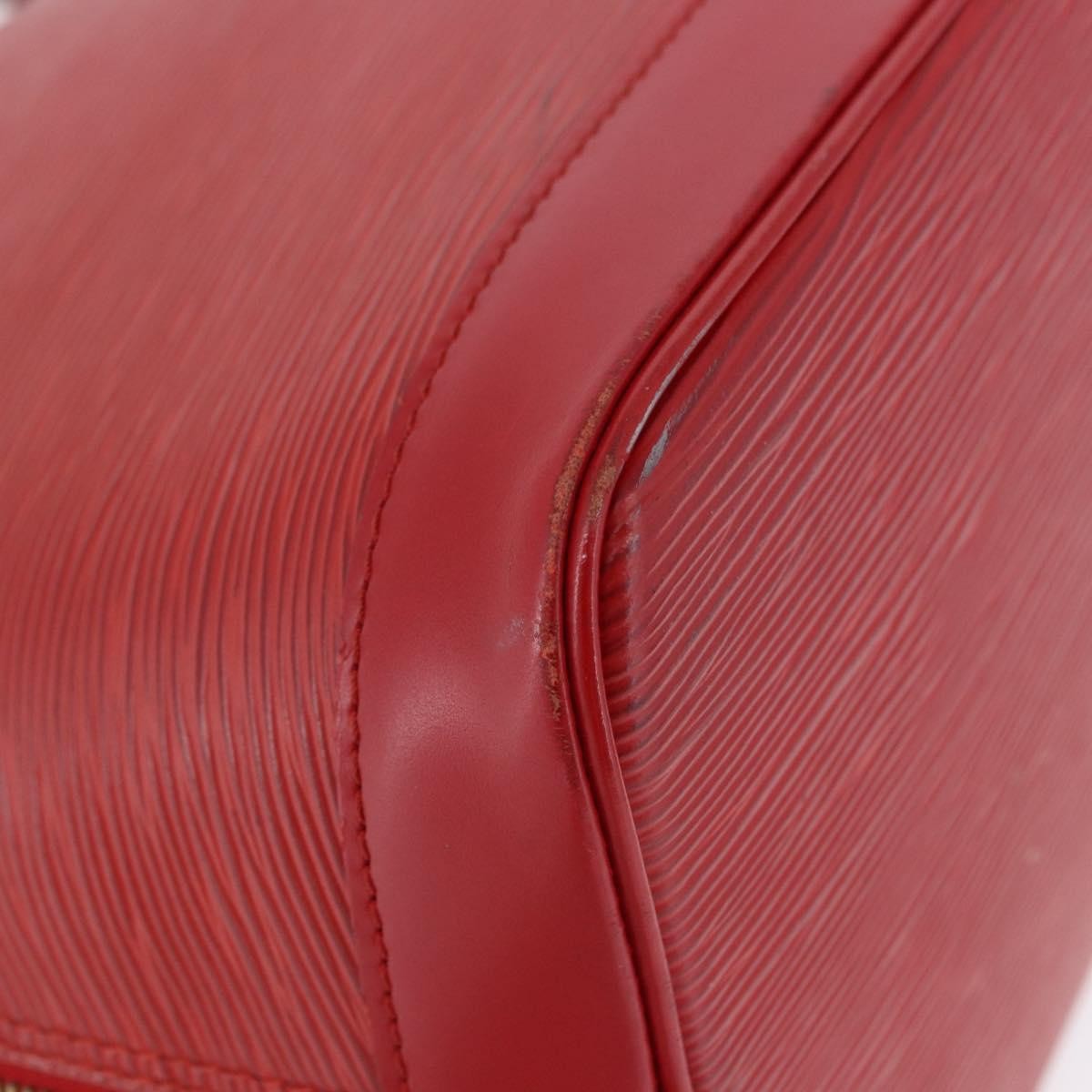 Louis Vuitton Vintage Alma Epi Leather, Red, Leather, Handbag