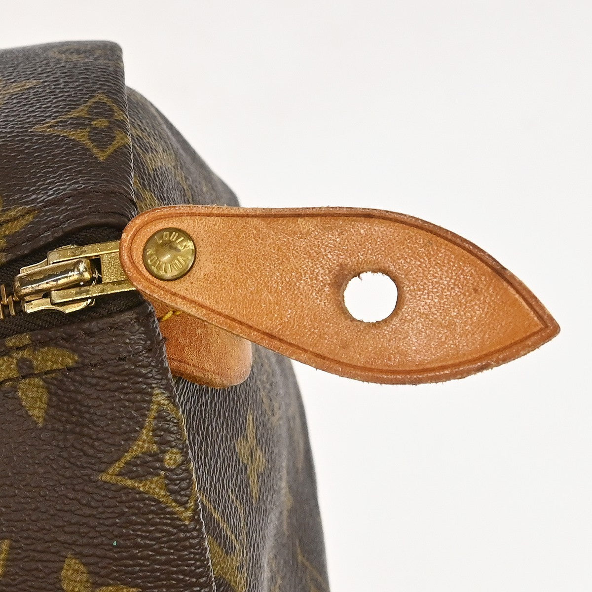 Louis Vuitton Speedy Monogram Canvas, Brown, Canvas, Handbag