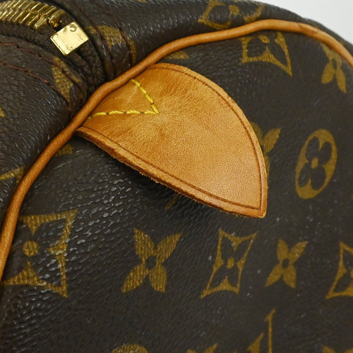 Louis Vuitton Keepall Monogram, Brown, Canvas, Travel Bag