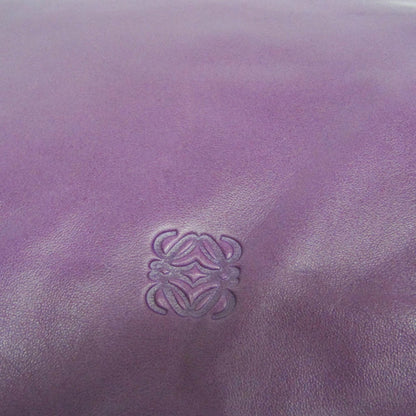 Loewe Anagram Leather, Purple, Leather, Tote Bag
