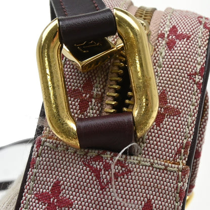 Louis Vuitton Juliette Mini Lin, Red, Canvas, Shoulder Bag