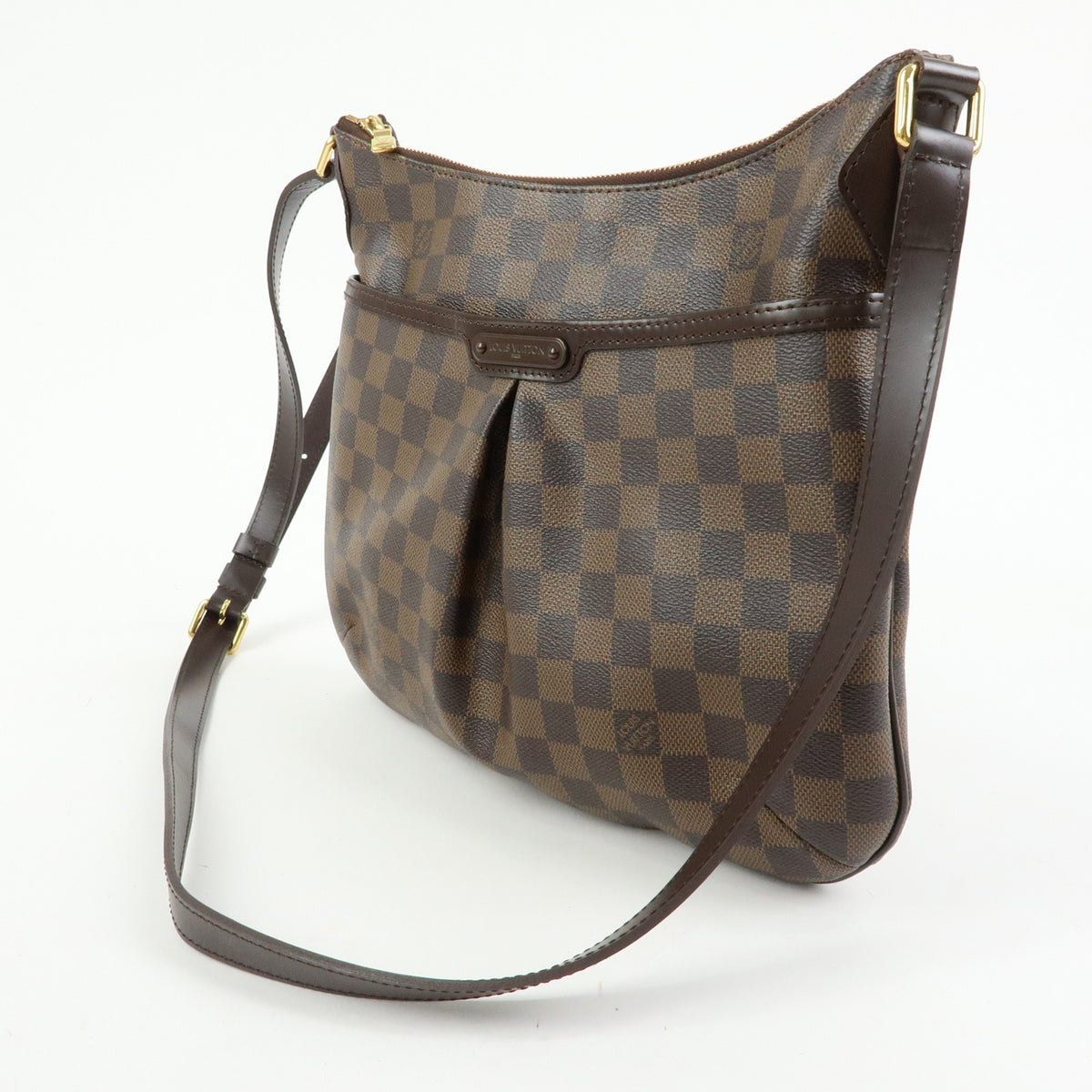 Louis Vuitton Bloomsbury Damier, Brown, Canvas, Shoulder Bag