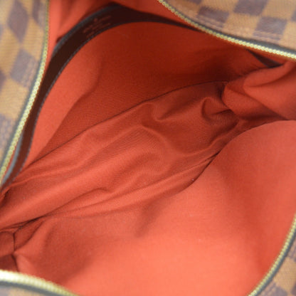 Louis Vuitton Naviglio Damier, Brown, Canvas, Shoulder Bag