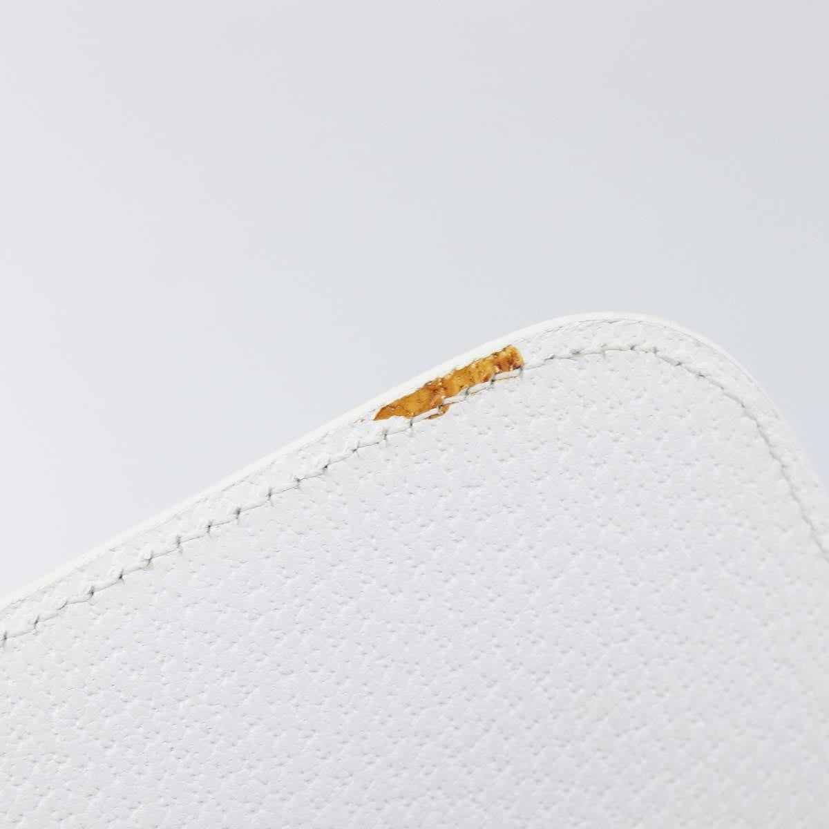 Gucci Shoulder Leather, White, Leather, Shoulder Bag