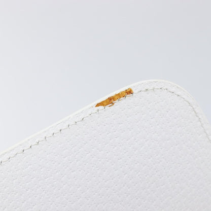 Gucci Shoulder Leather, White, Leather, Shoulder Bag