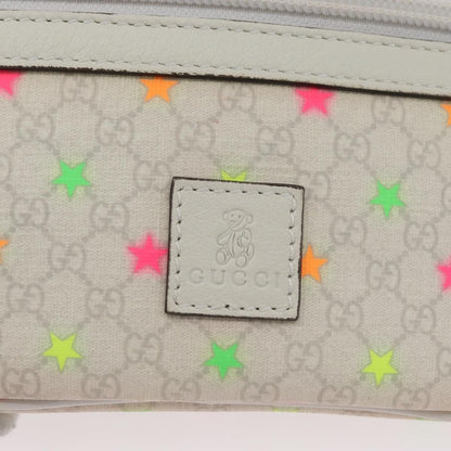 Gucci Children's Belt Printed GG Coated Canvas, Multicolour, Canvas, Handbag