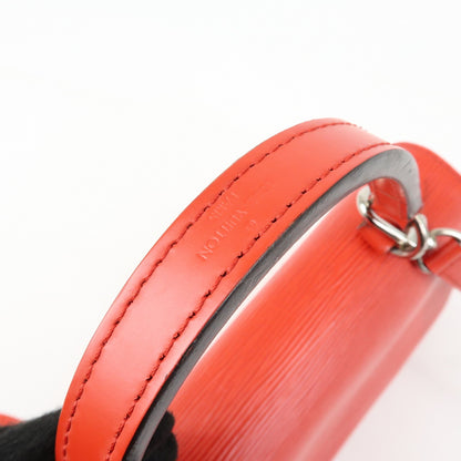 Louis Vuitton Cluny Top Handle Epi Leather, Red, Leather, Handbag