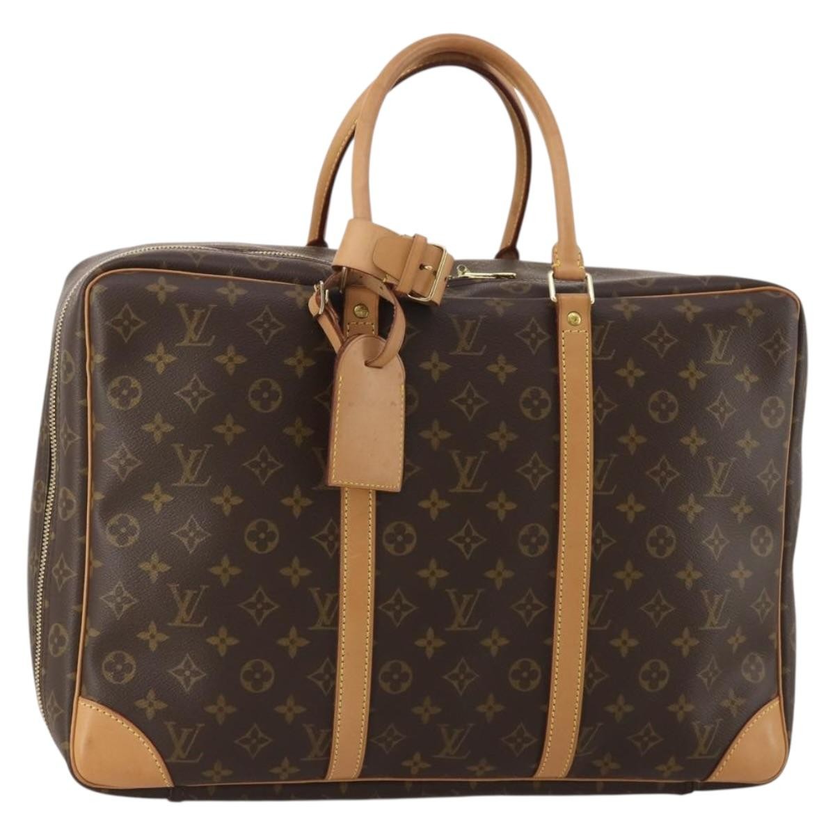 Louis Vuitton Sirius Monogram, Brown, Canvas, Travel Bag