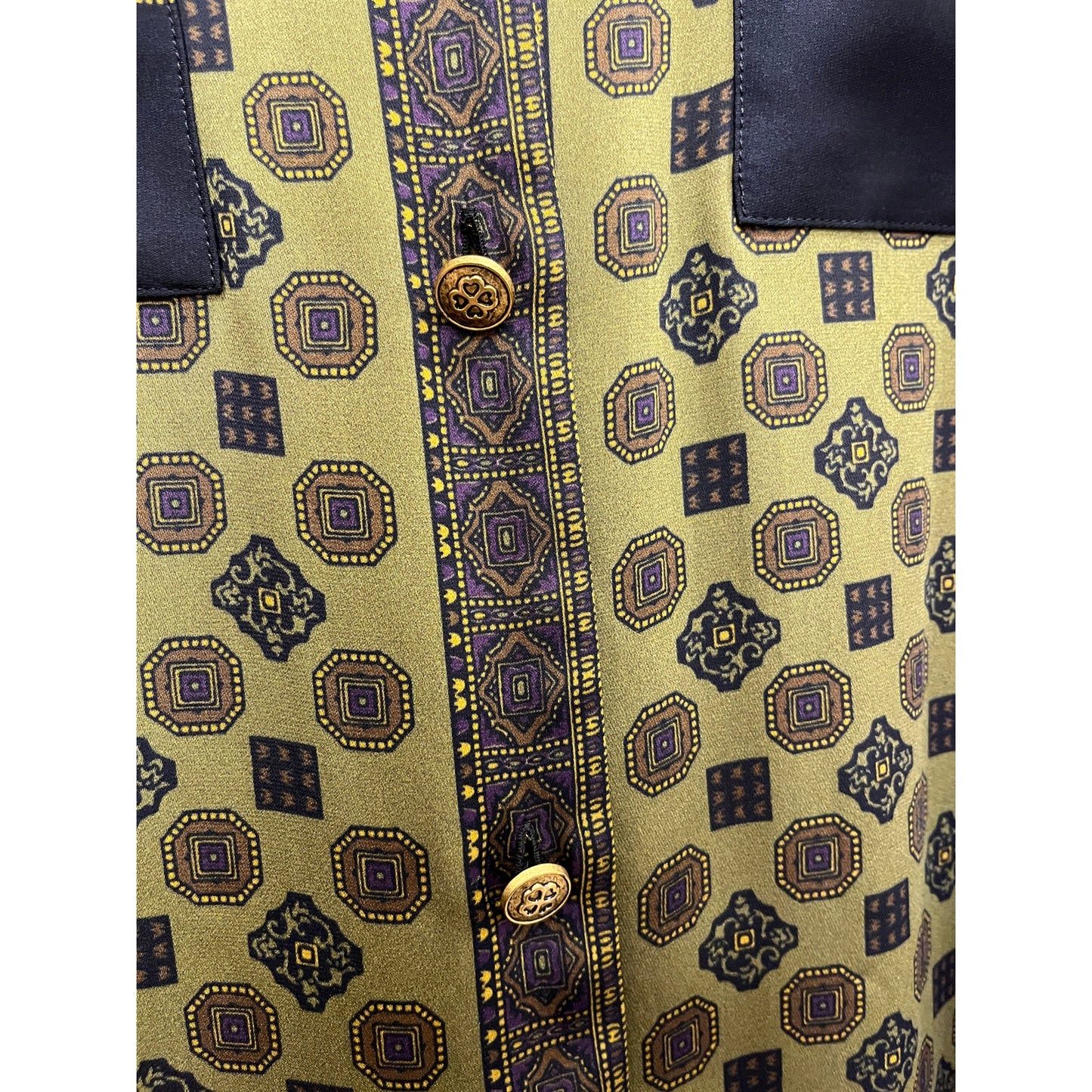 True Royal Button Up Shirt 42 IT Multicolor