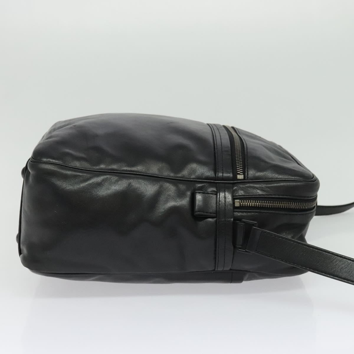 Louis Vuitton Clarkson Messenger Monogram Shadow Leather, Black, Leather, Crossbody Bag