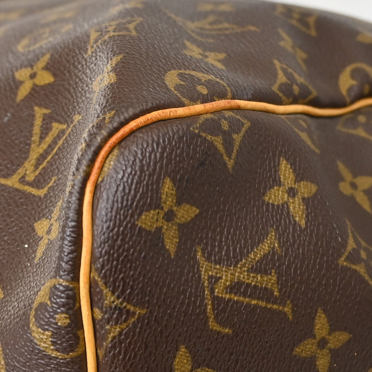 Louis Vuitton Keepall Monogram Canvas, Brown, Canvas, Travel Bag