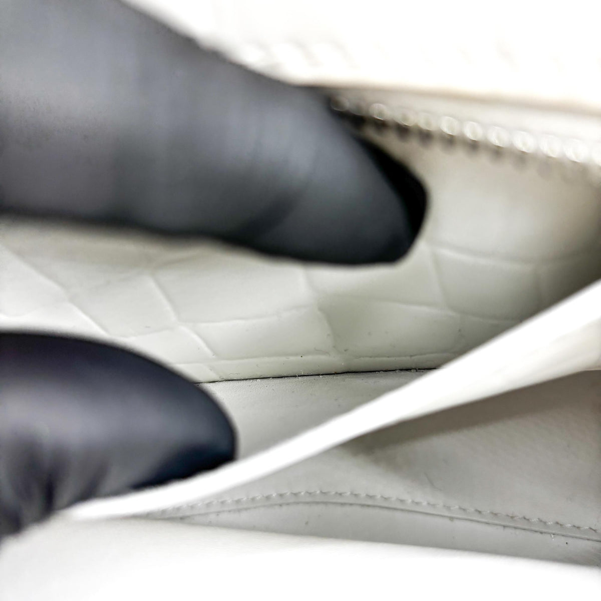 Balenciaga Neo Classic City Leather, White, Leather, Handbag