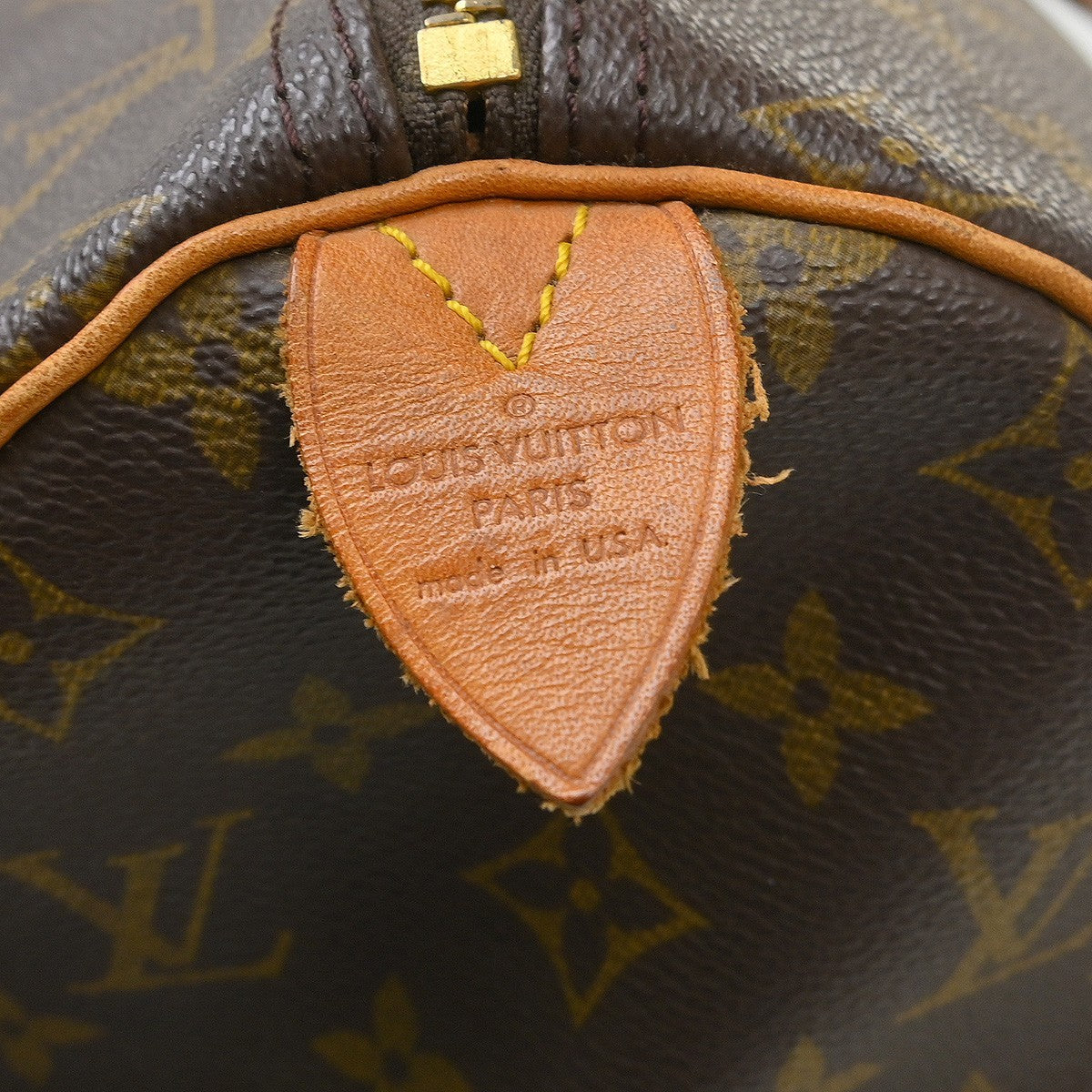 Louis Vuitton Speedy Monogram Canvas, Brown, Canvas, Handbag