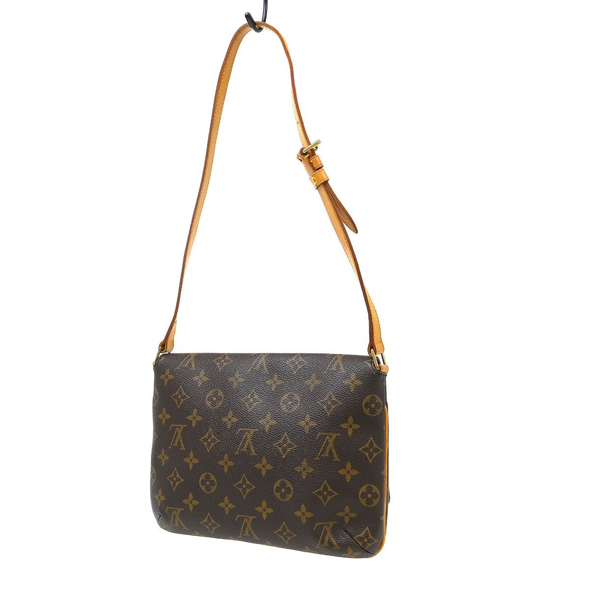 Louis Vuitton Musette Tango Monogram Canvas, Brown, Canvas, Shoulder Bag