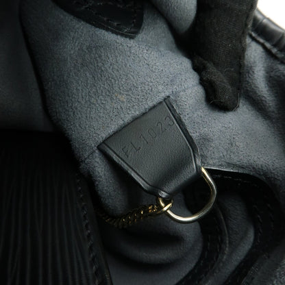 Louis Vuitton Petit Bucket Epi Leather, Black, Leather, Handbag