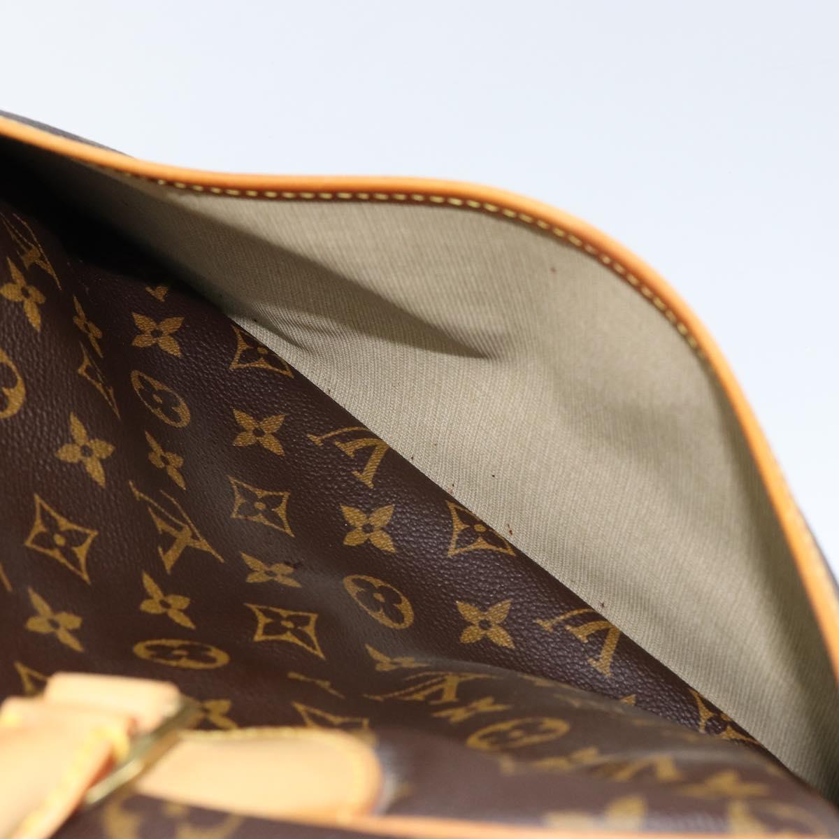 Louis Vuitton Deauville Handbag Monogram Canvas, BROWN, CANVAS, Handbag
