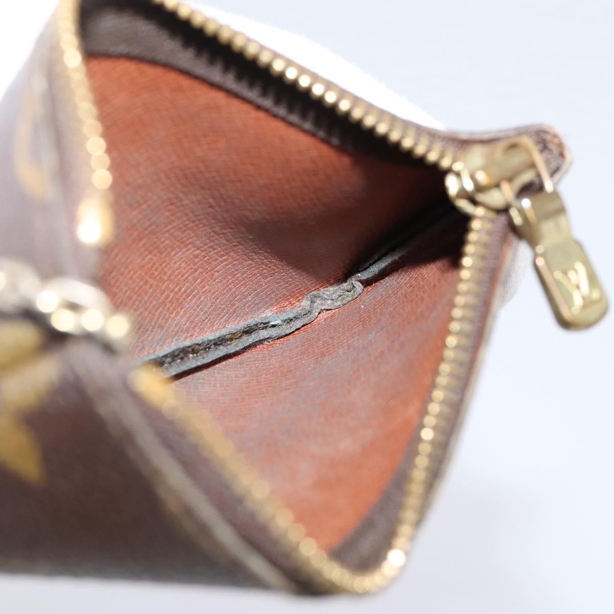 Louis Vuitton Pochette Clés Monogram Canvas, Brown, Canvas, Wallet
