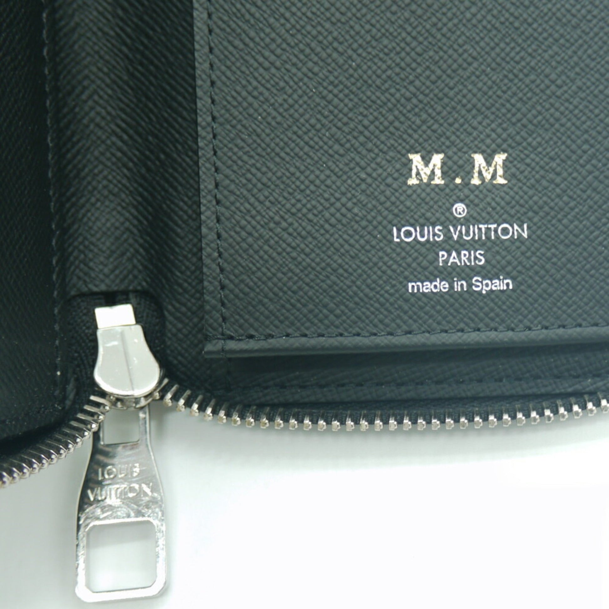 Louis Vuitton Portefeuille zippy, Green, Leather, wallet