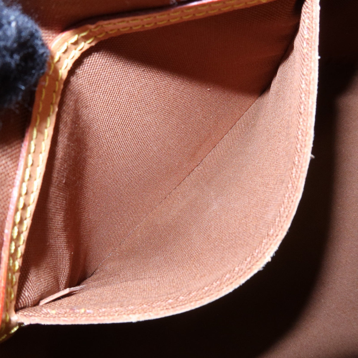 Louis Vuitton Alma Monogram Canvas, Brown, Canvas, Handbag