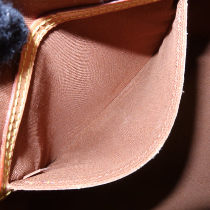 Louis Vuitton Alma Monogram Canvas, Brown, Canvas, Handbag