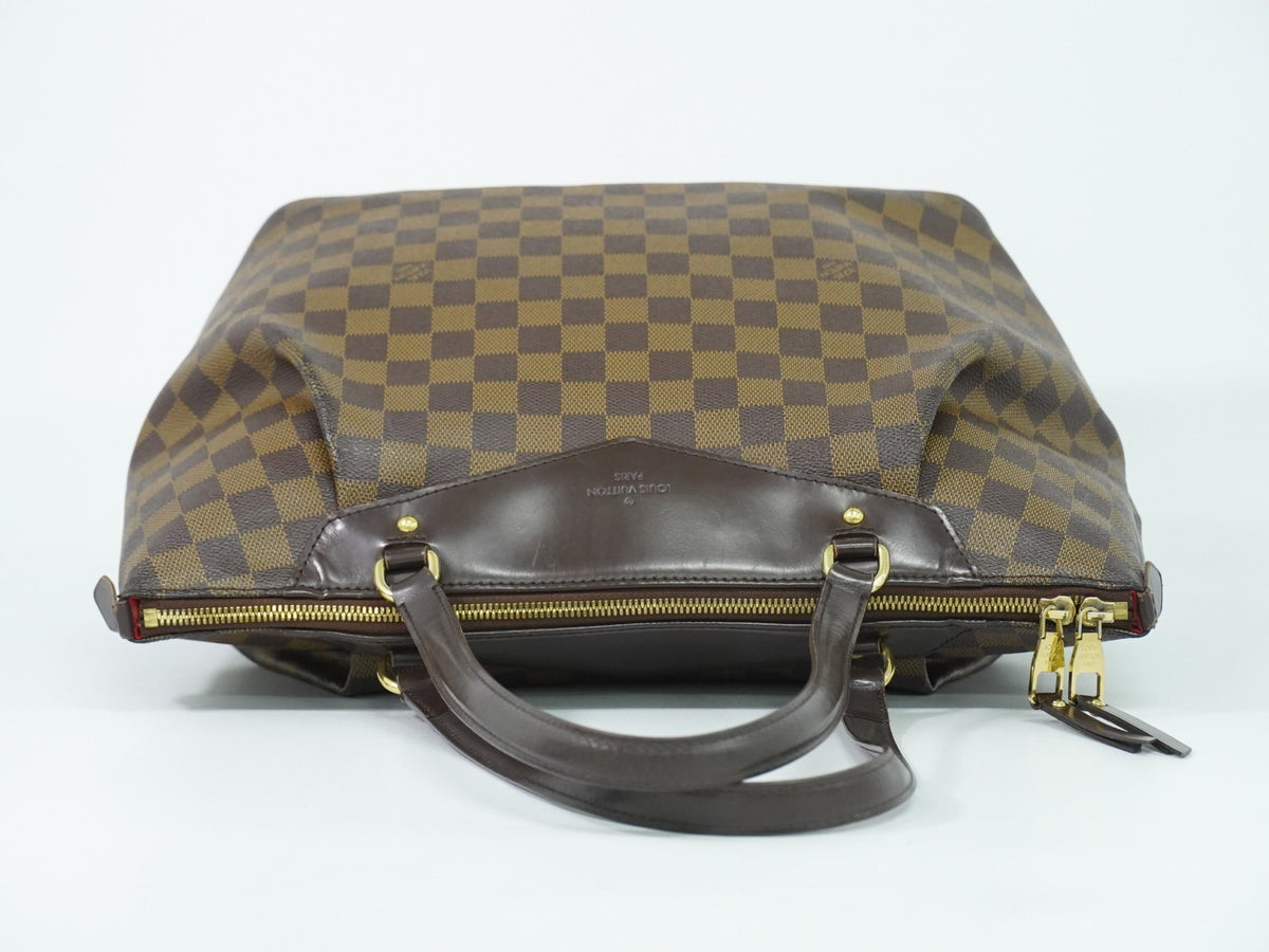 Louis Vuitton Westminster Damier, Brown, Canvas, Tote Bag