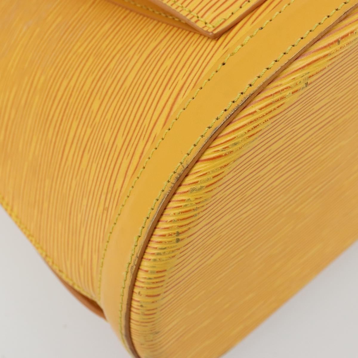 Louis Vuitton Gobelins Epi Leather, Yellow, Leather, Backpack