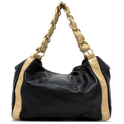 Chanel, Black, Leather, tote
