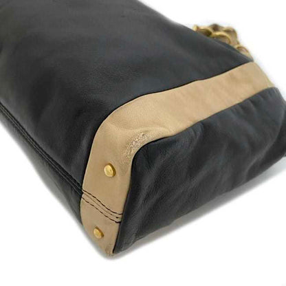 Chanel, Black, Leather, tote