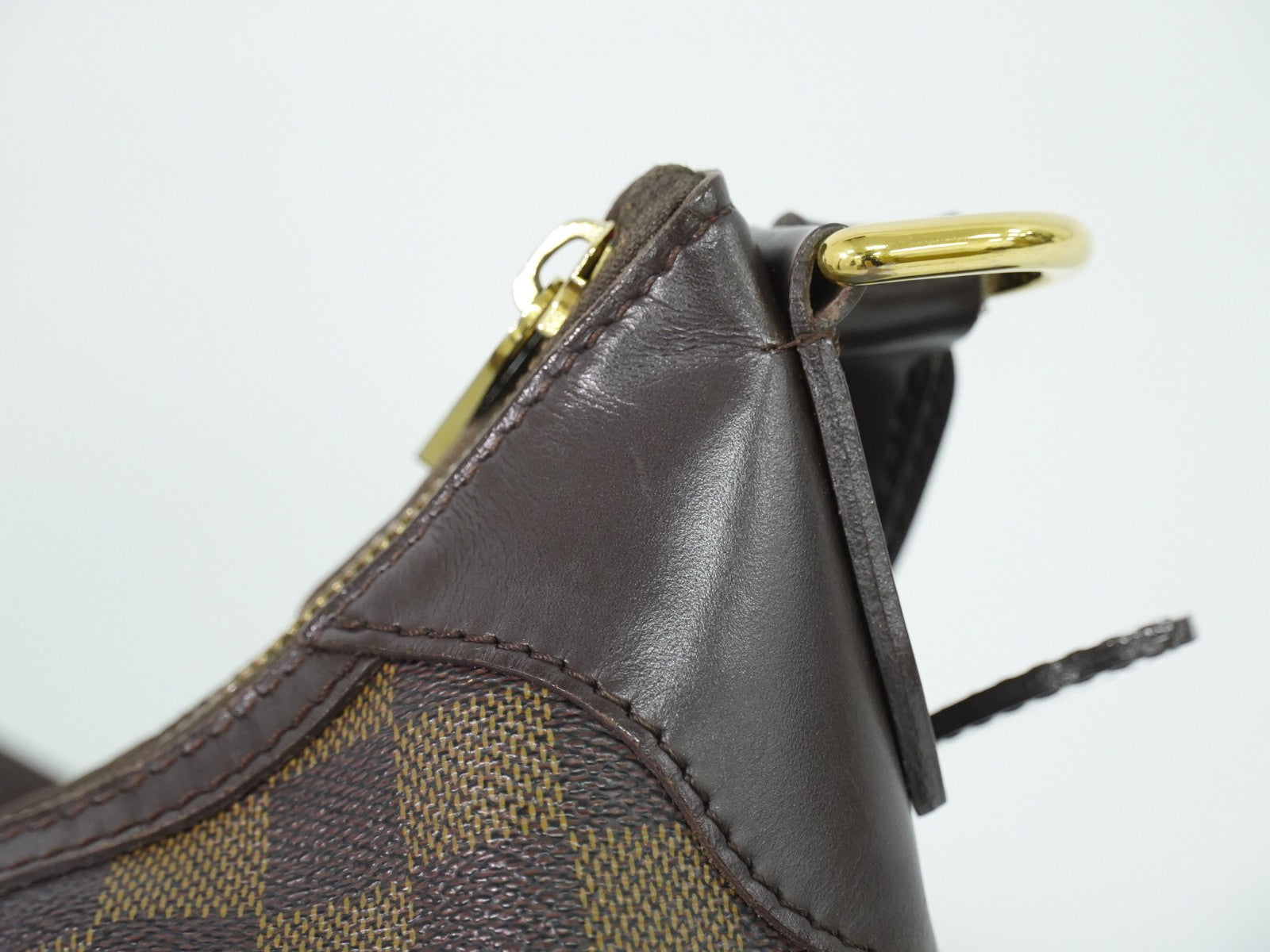 Louis Vuitton Thames Damier Ebene, Brown, Canvas, Shoulder Bag