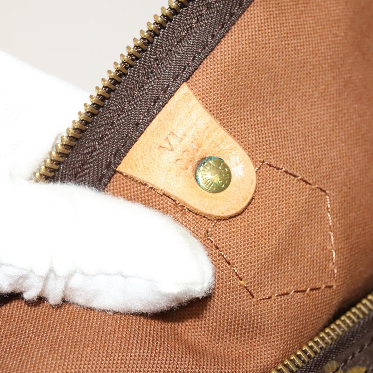 Louis Vuitton Speedy Handbag Monogram Canvas, BROWN, CANVAS, Handbag