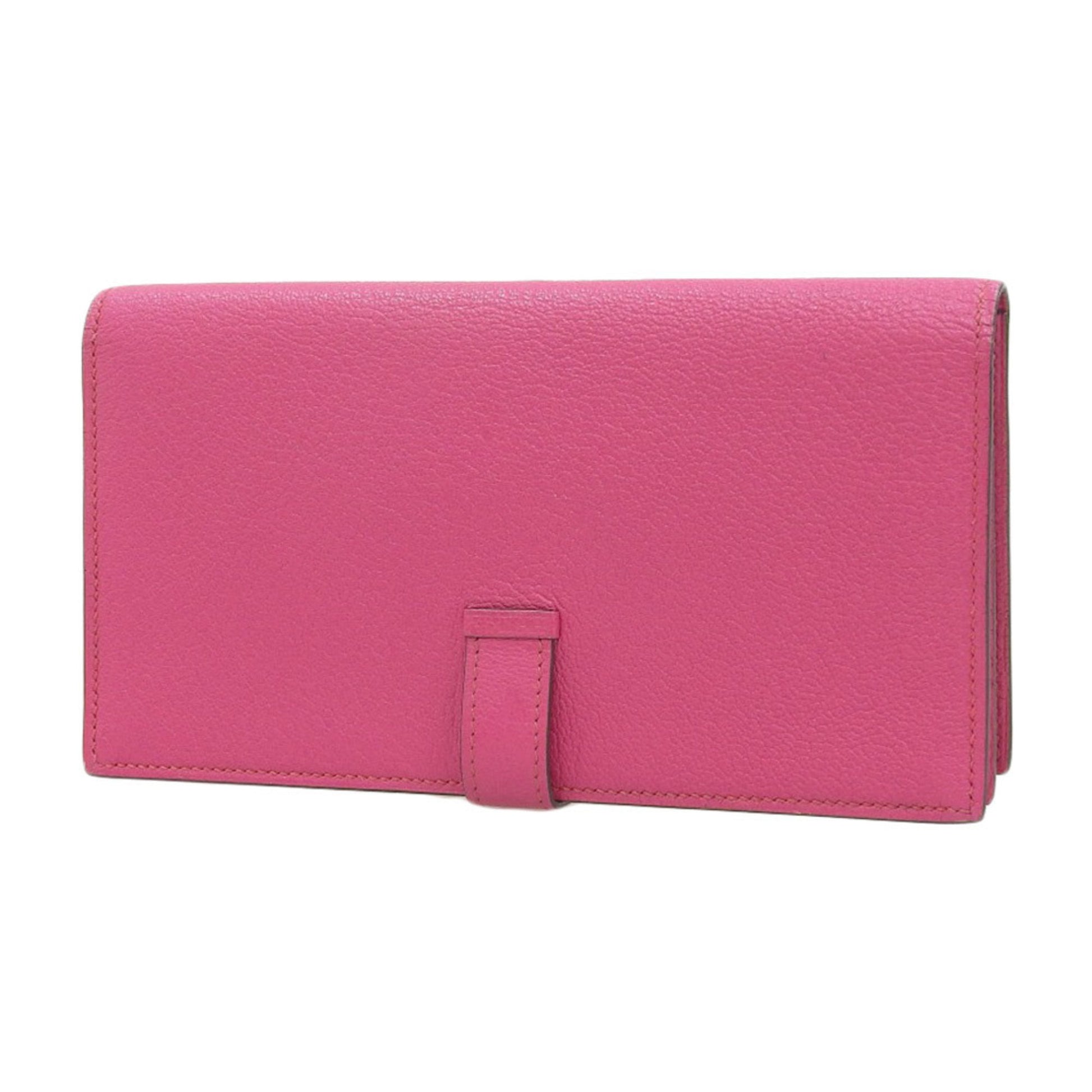 Hermès Béarn, Pink, Leather, wallet