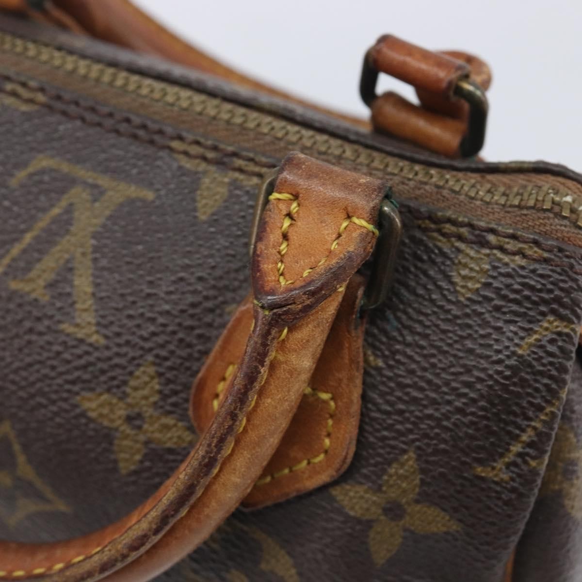 Louis Vuitton Speedy Mini HL Monogram Canvas, Brown, Canvas, Handbag