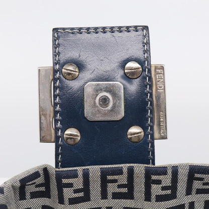 Fendi Fendi mamma baguette Monogram Canvas, Navy, Canvas, Handbag