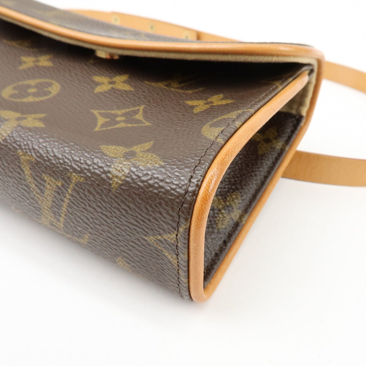 Louis Vuitton Florentine Waist Monogram Canvas, Brown, Canvas, Handbag