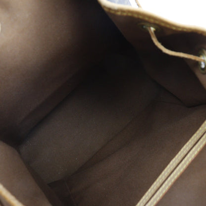 Louis Vuitton Montsouris, Brown, Canvas, backpack