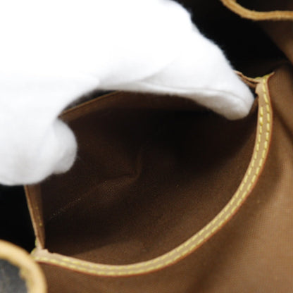 Louis Vuitton Montsouris, Brown, Canvas, backpack