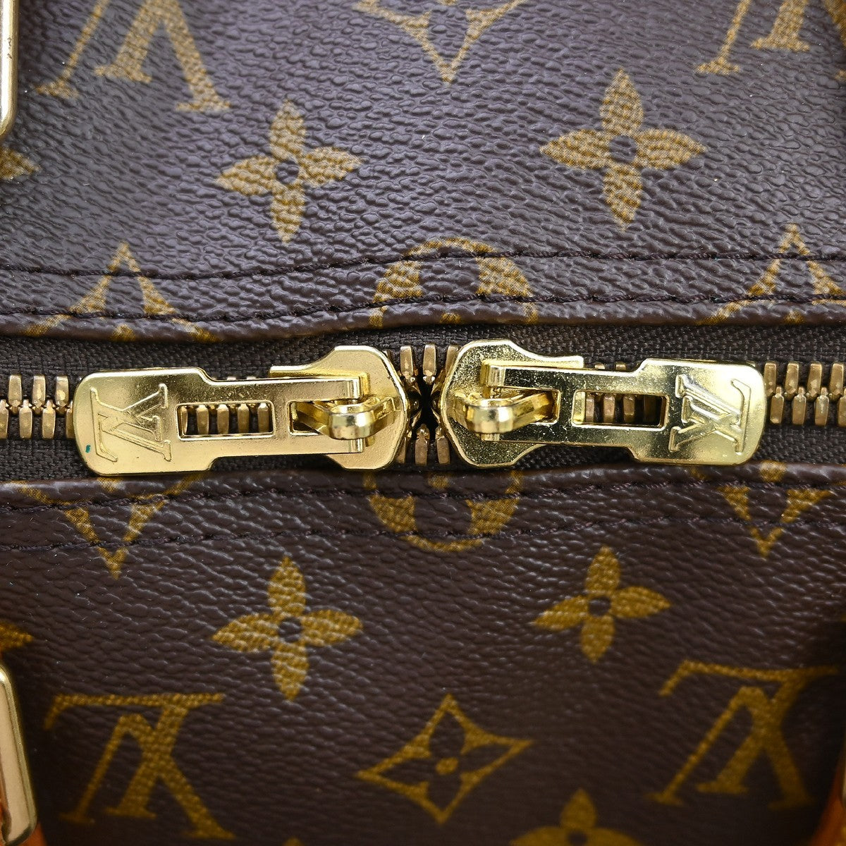 Louis Vuitton Keepall Monogram Canvas, Brown, Canvas, Travel Bag