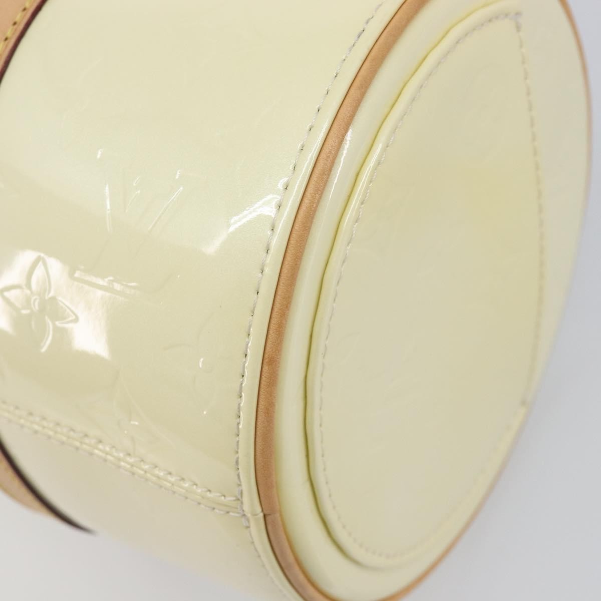 Louis Vuitton Bedford Monogram Vernis, Beige, Patent Leather, Handbag