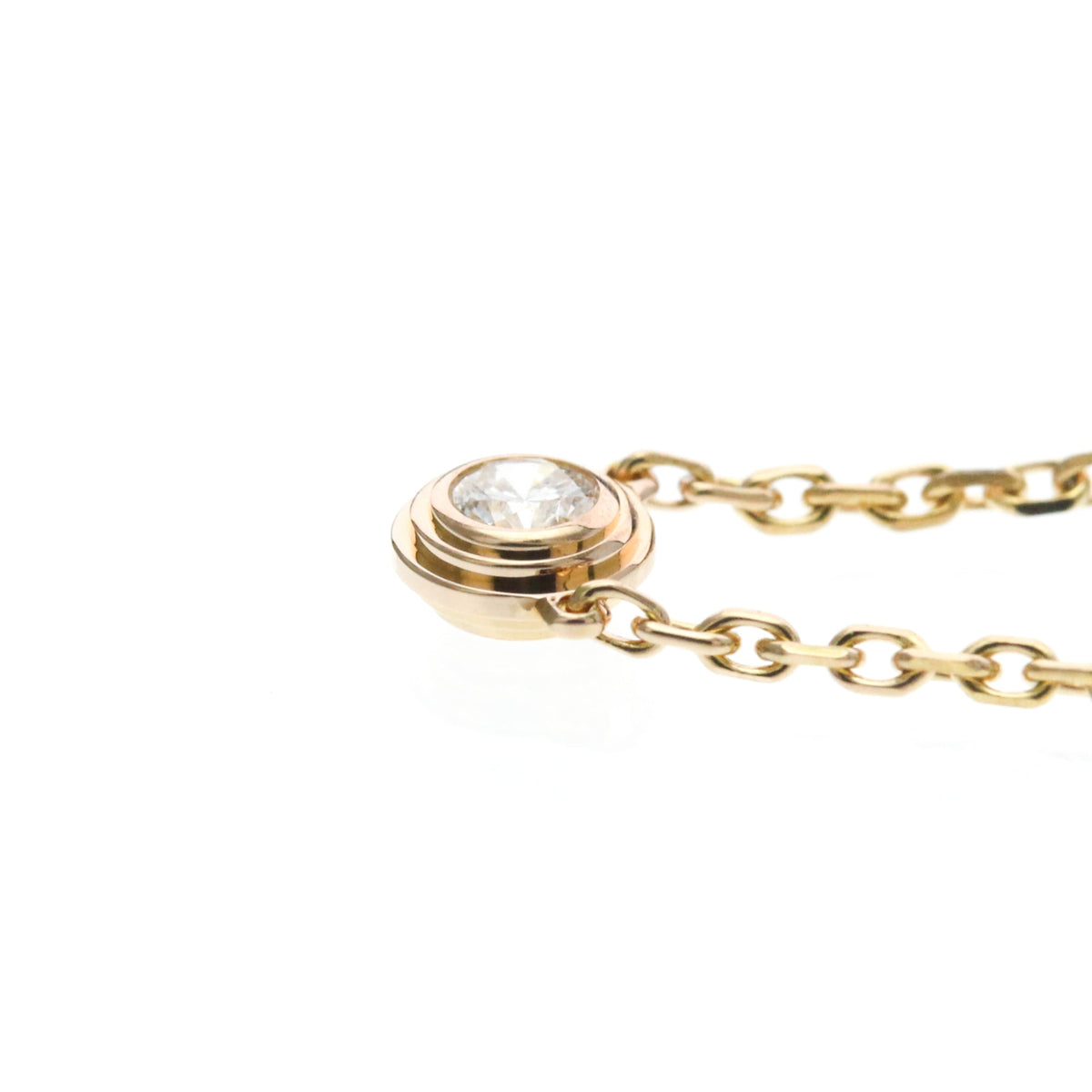 Cartier Cartier D'Amour Pendant 18K Rose Gold with Diamond, Gold, Pink Gold, Necklace