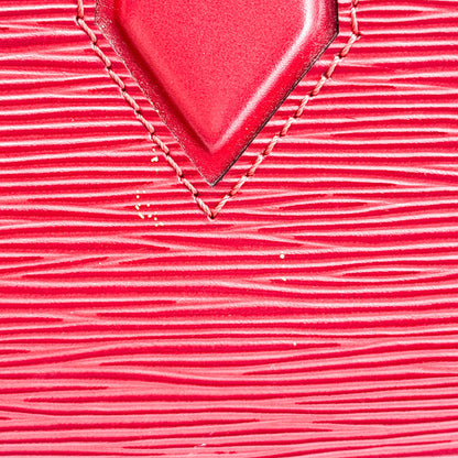 Louis Vuitton Jasmin Epi Leather, Red, Leather, Handbag
