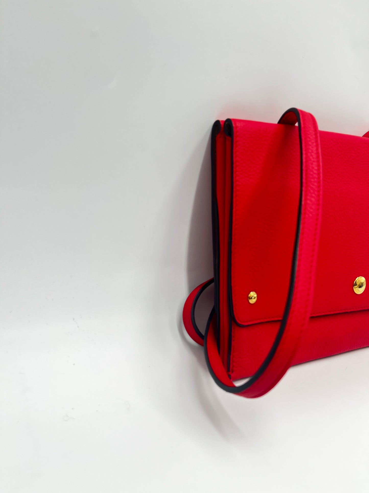 Burberry Shoulder bag Red leather, Red, Leather, Shoulder Bag