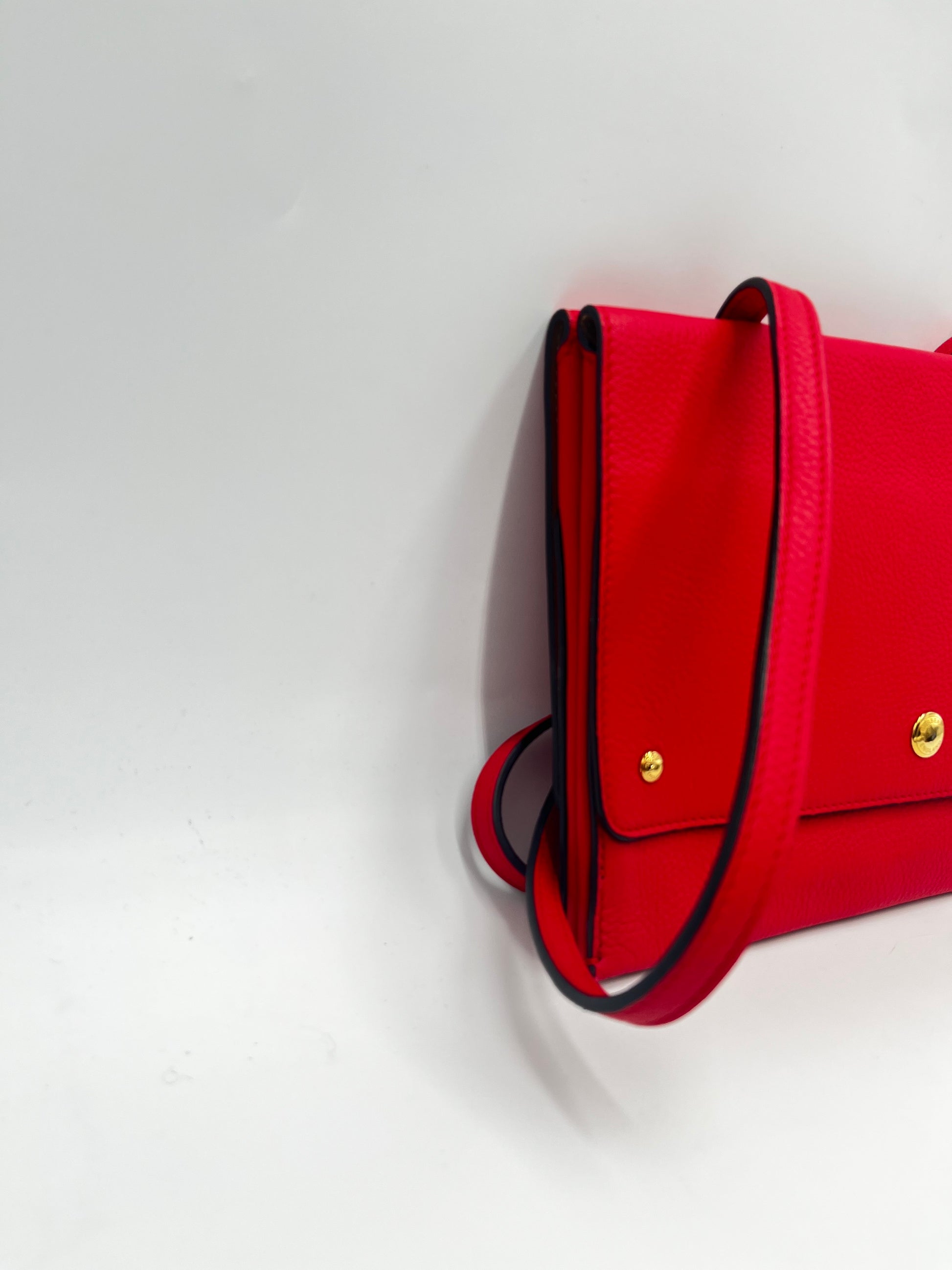 Burberry Shoulder bag Red leather, Red, Leather, Shoulder Bag