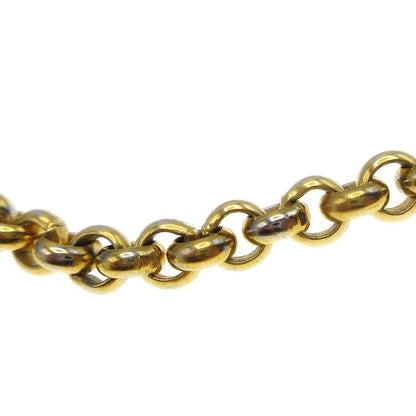 Chanel CC Heart Pendant Metal, Gold, Gold Plated, Necklace